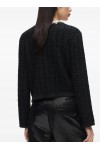 Textured beaded cardigan