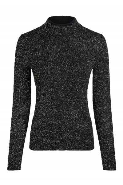 Sequin knit top
