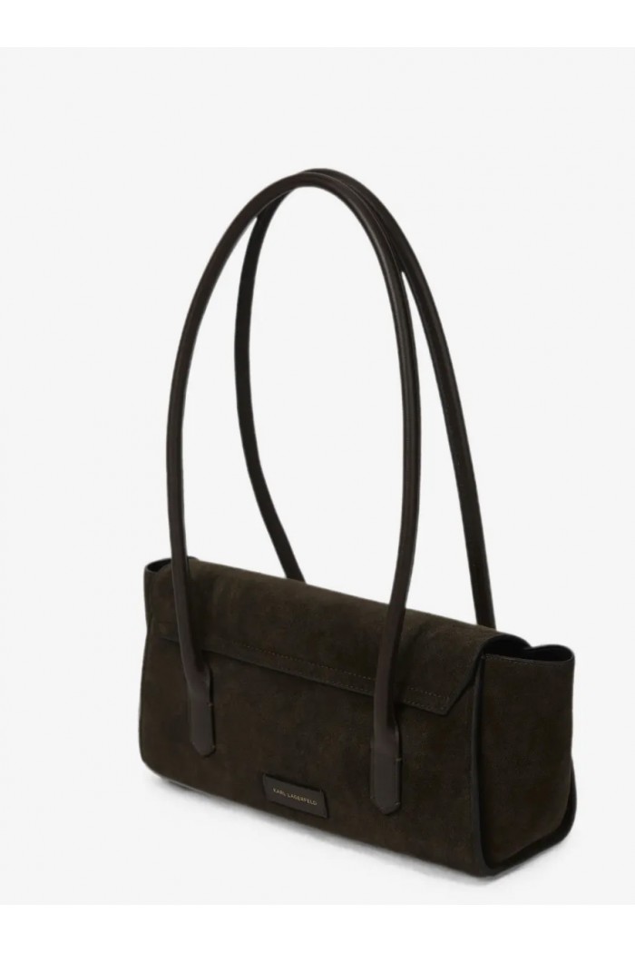 Signature suede shoulder bag Signature suede shoulder bag