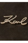 Signature suede shoulder bag Signature suede shoulder bag