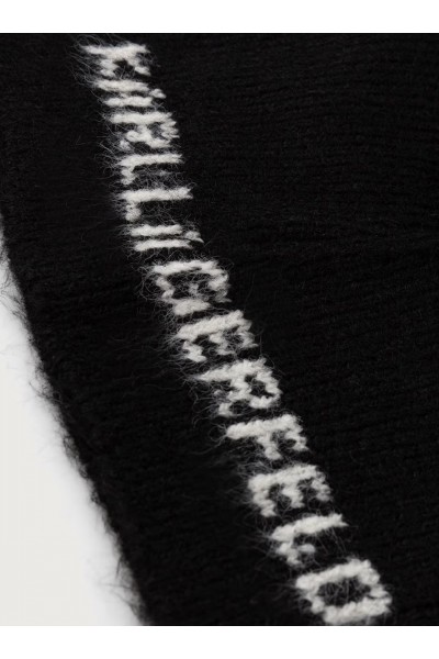 intarsia knitted balaclava