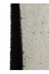 logo-intarsia fringed scarf
