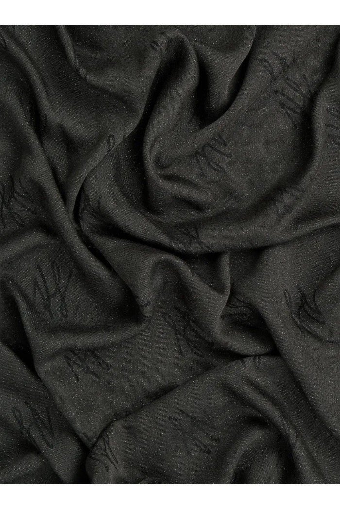 Autograph shimmer jacquard scarf