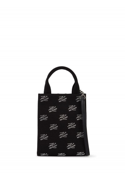 AUTOGRAPH SQUARE SMALL TOTE BAG