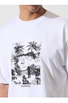 Villa de Vigie beach T-shirt