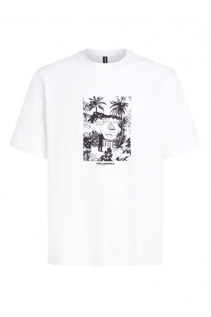 Villa de Vigie beach T-shirt