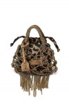 Mini Macrame Crystal Bag