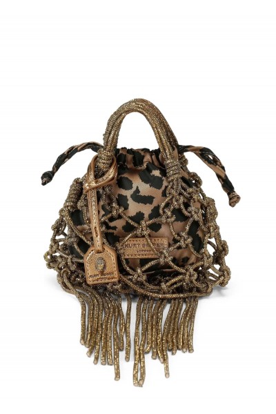 Mini Macrame Crystal Bag