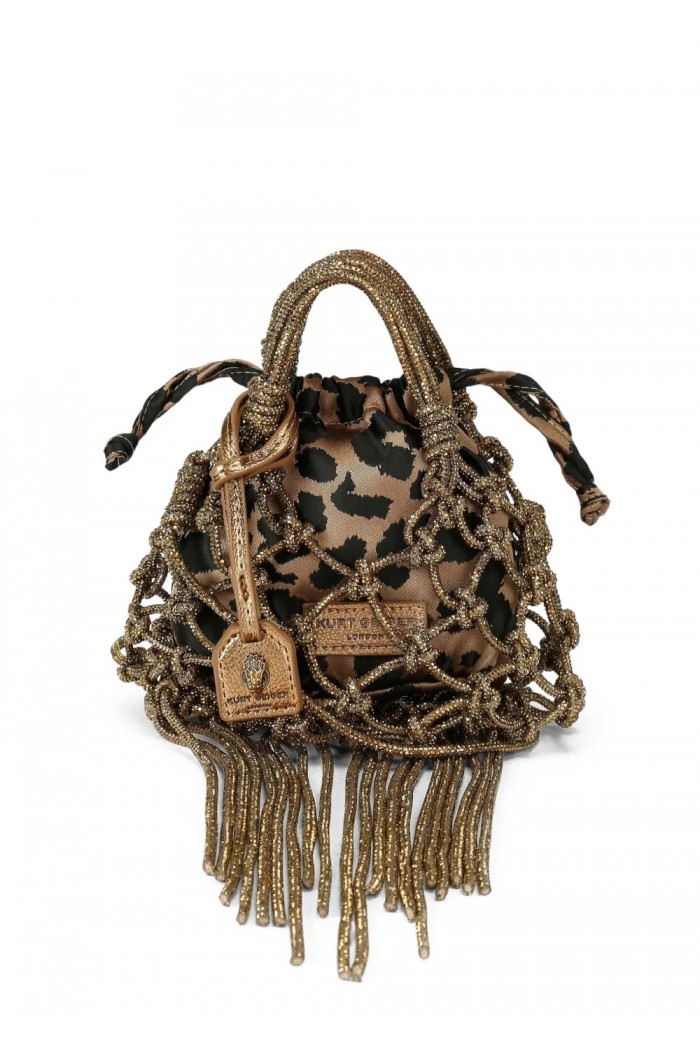 Mini Macrame Crystal Bag
