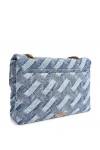 large Kensington Soft denim shoulder bag