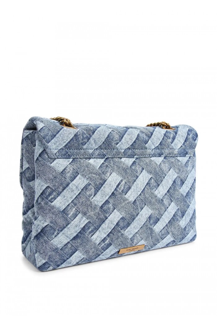 large Kensington Soft denim shoulder bag