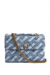 large Kensington Soft denim shoulder bag