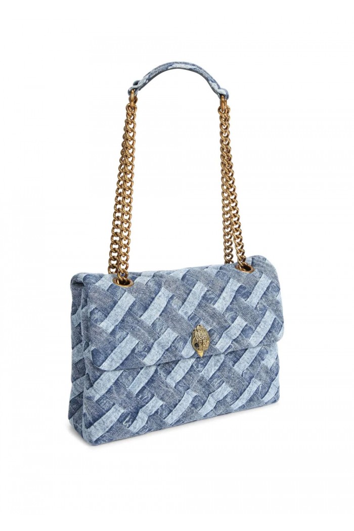 large Kensington Soft denim shoulder bag