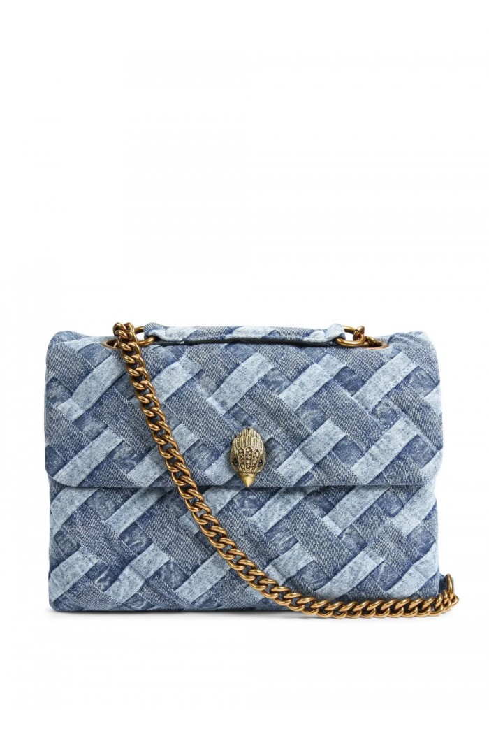 large Kensington Soft denim shoulder bag