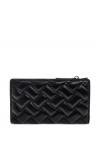 quilted bifold wallet