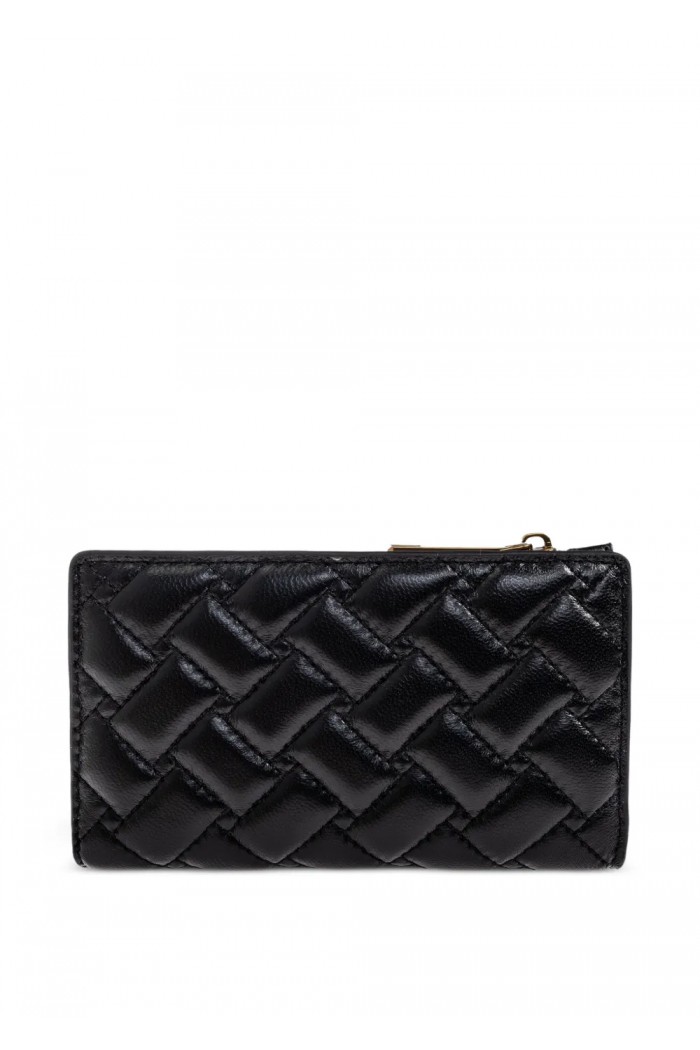 quilted bifold wallet