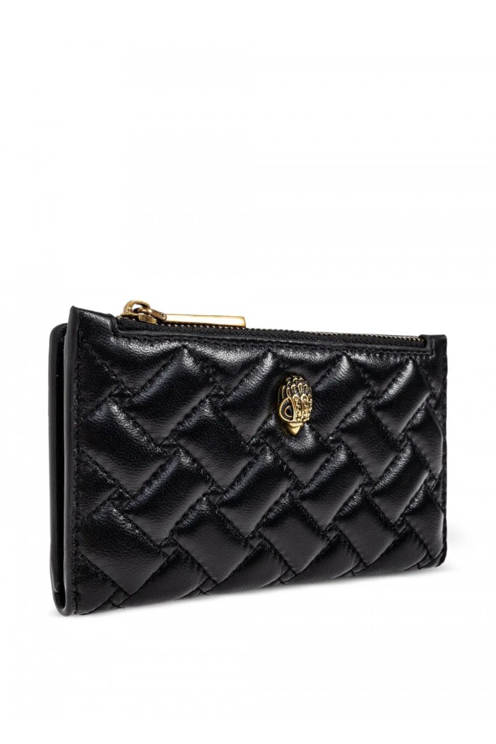 quilted bifold wallet