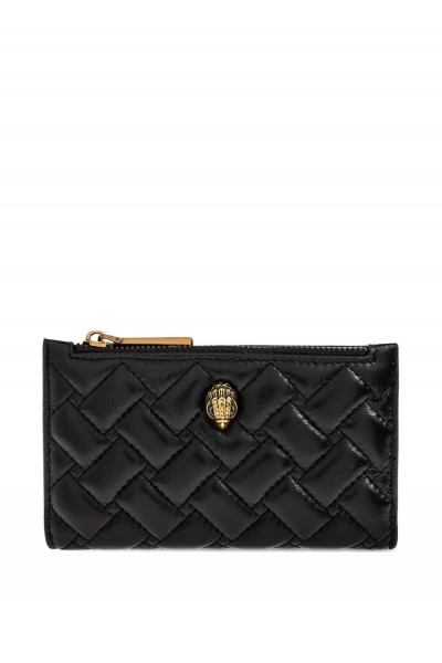 quilted bifold wallet
