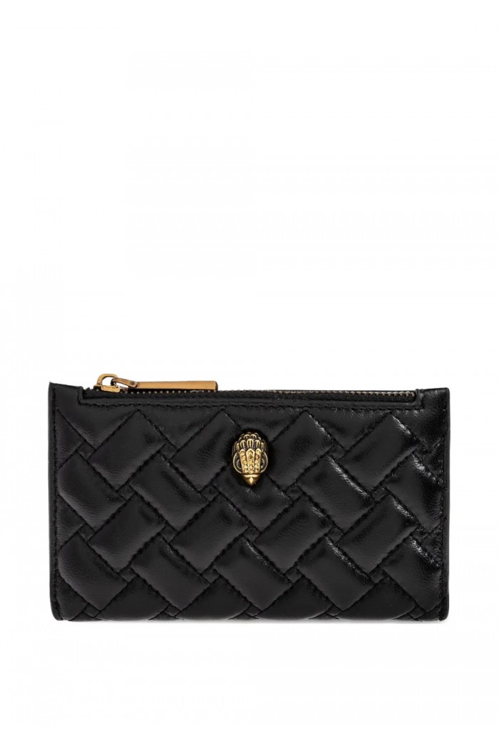 quilted bifold wallet