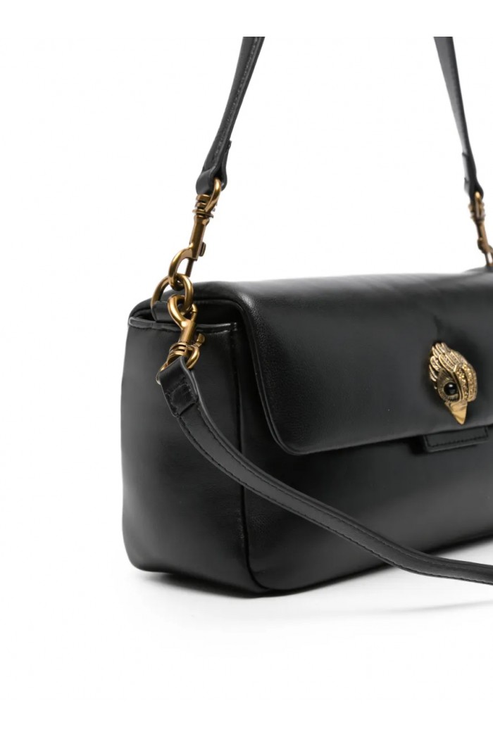 Leather Oxford shoulder bag