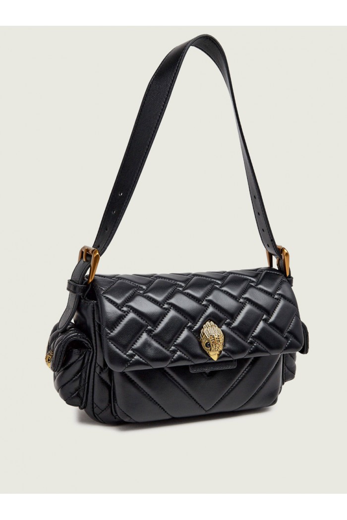 Kensington Leather Shoulder Bag Multipocket