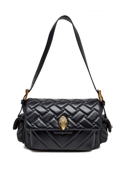 Kensington Leather Shoulder Bag Multipocket