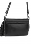 oxford fringe drench shoulder bag