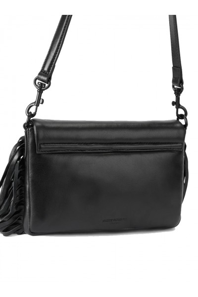 oxford fringe drench shoulder bag