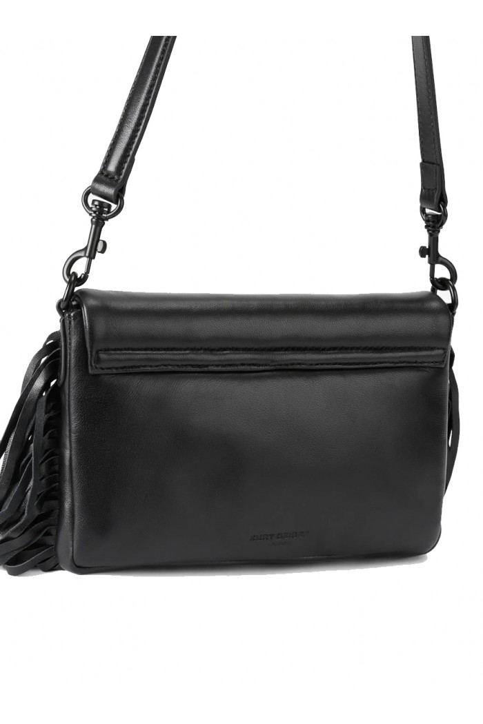 oxford fringe drench shoulder bag