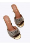Oxford Heel Mule 75 Fabric