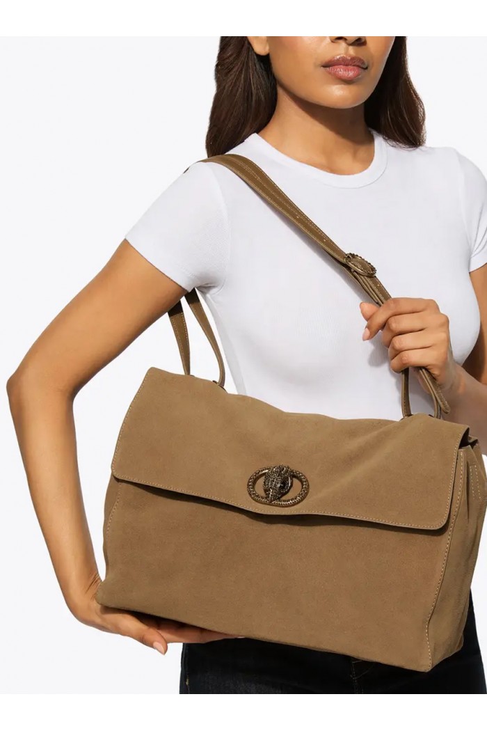 chelsea large slouch flap bag