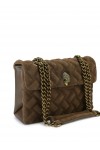 Leather Kensington Bag Brown