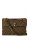 Leather Kensington Bag Brown