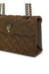 Leather Kensington Bag Brown