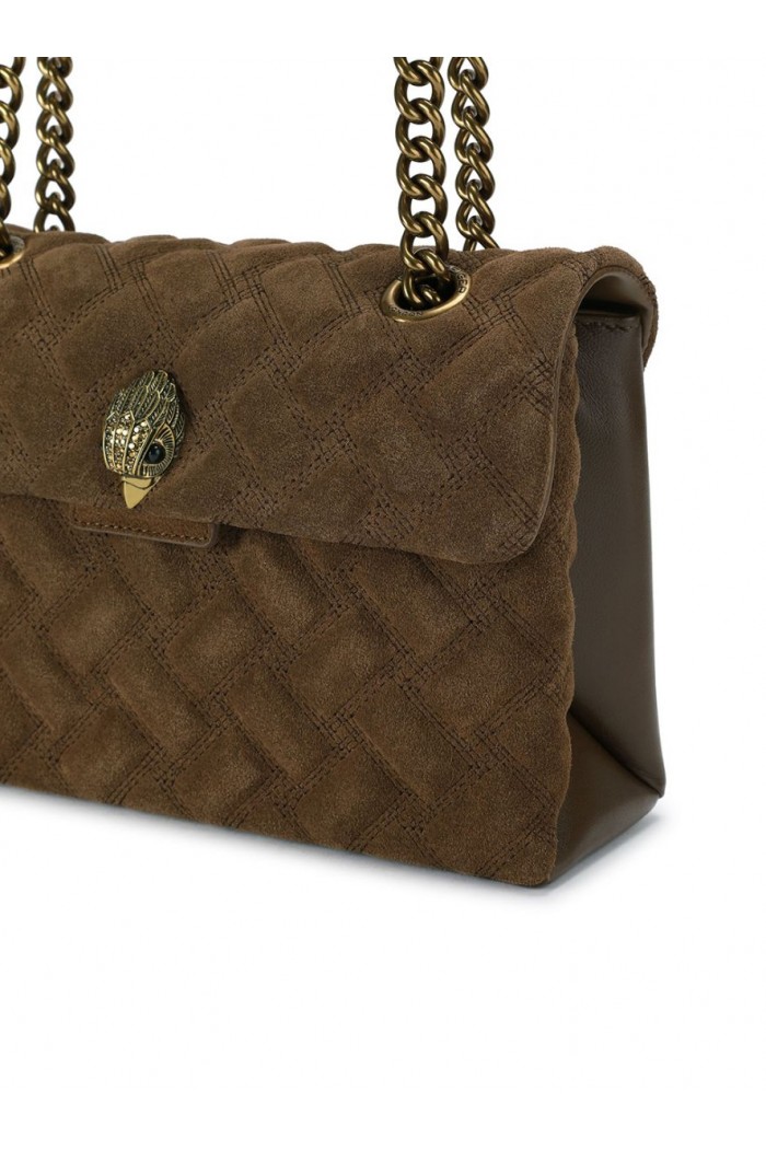 Leather Kensington Bag Brown