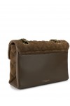 Leather Kensington Bag Brown