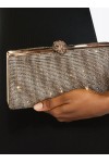 Crystal Kensington clutch bag