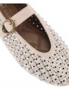 Mayfair embellished ballet flats