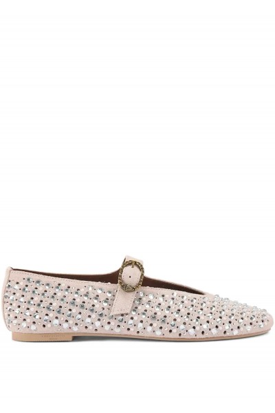 Mayfair embellished ballet flats