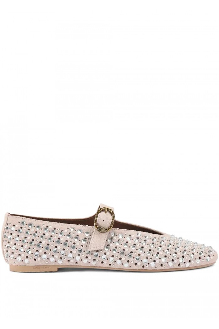 Mayfair embellished ballet flats