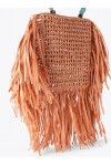 mini tote fringe bag