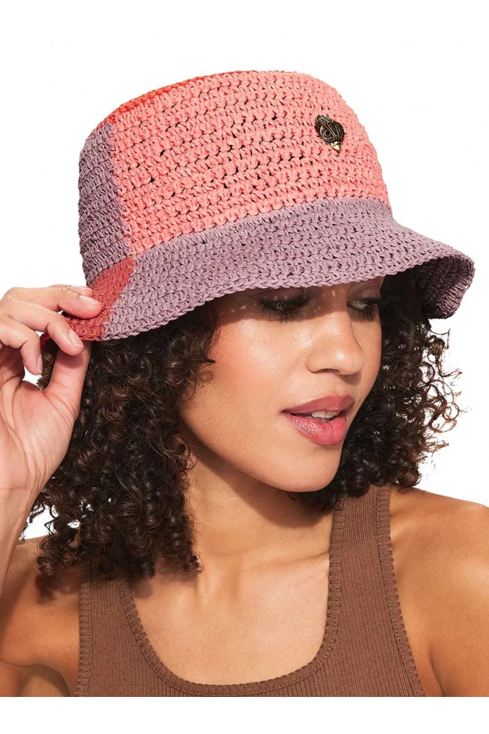  Eagle Raffia Bucket Hat