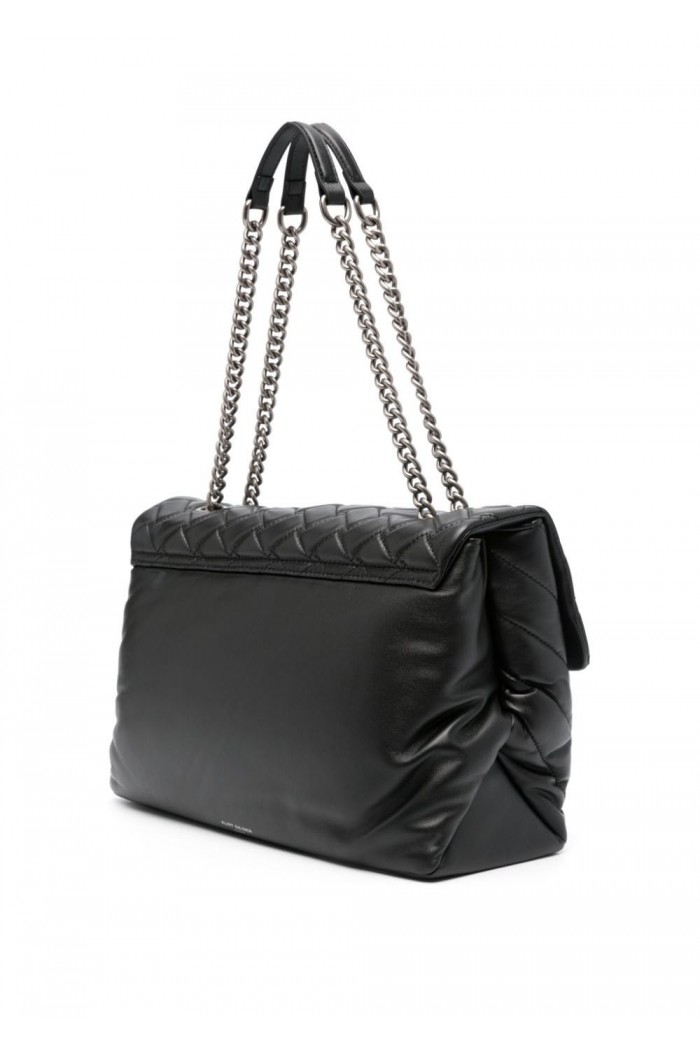 Kensington leather shoulder bag XXL