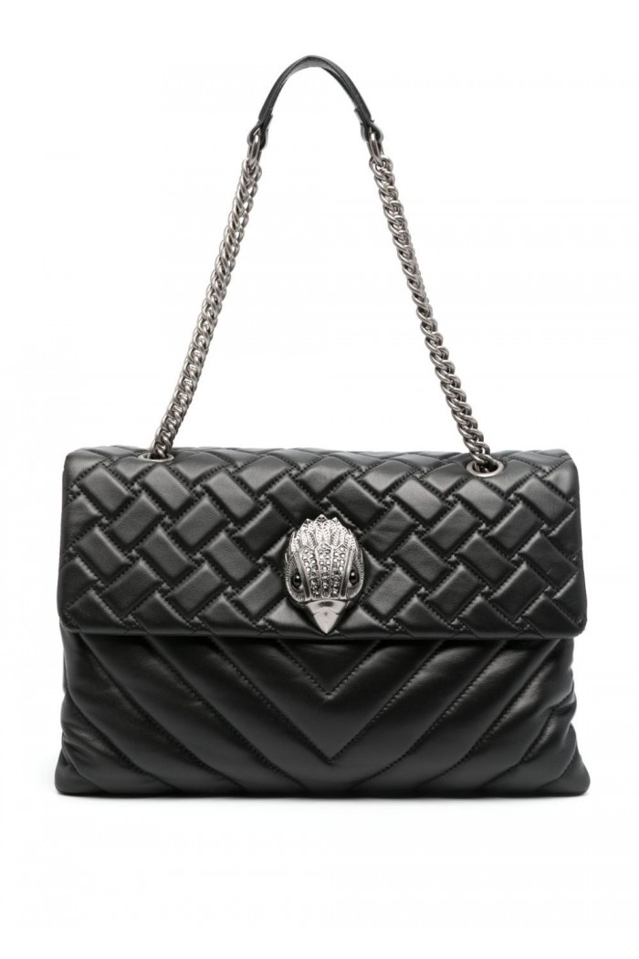 Kensington leather shoulder bag XXL