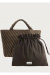 Medium Stripe Espresso Coco