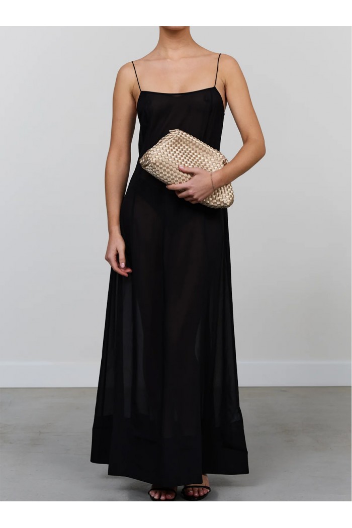 Pouch Champagne Satin Gold Pouch Champagne Satin Gold