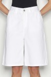 Lagoon Denim Bermuda White