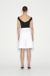 Lagoon Denim Bermuda White
