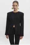 Hourglass Blazer Black
