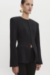 Hourglass Blazer Black